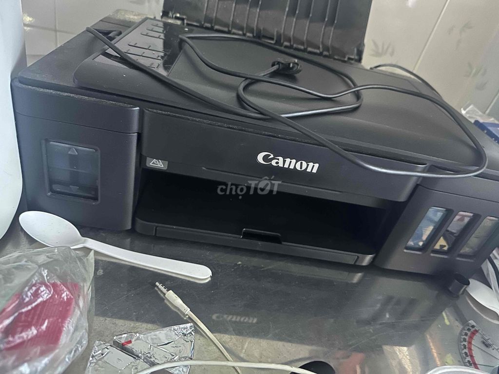 Máy in phun màu Canon G1010 Đen còn mới. Mua bán Đồ dùng văn phòng tại Huyện Châu Đức Bà Rịa - Vũng Tàu được đăng bởi Dương hình 1