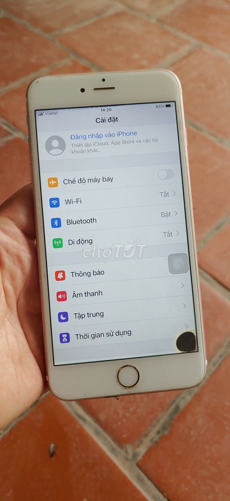 Apple iPhone 6s Plus 64GB Vàng hồng zin đốm nhỏ. Mua bán Điện thoại tại Huyện Thanh Trì Hà Nội được đăng bởi Ha duong hình 1