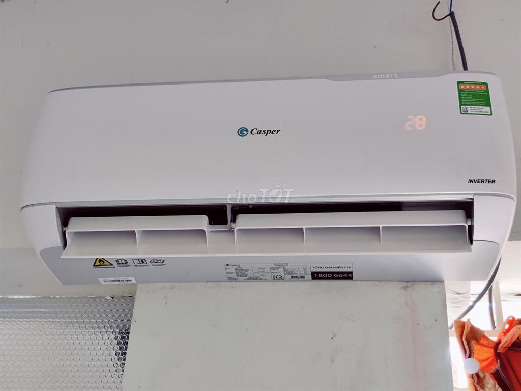 Máy lạnh Casper 1,5Hp inverter tiết kiệm điện