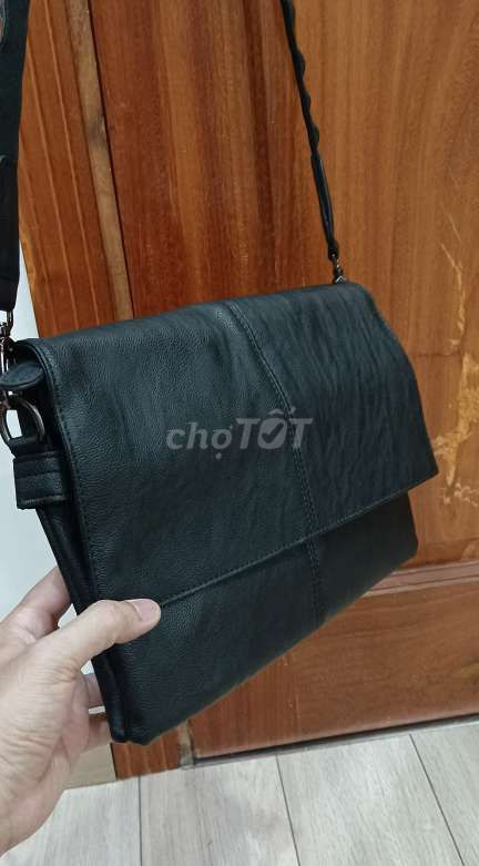 Túi chéo Da bò thật hàng thủ công xưởng chắc chắn.