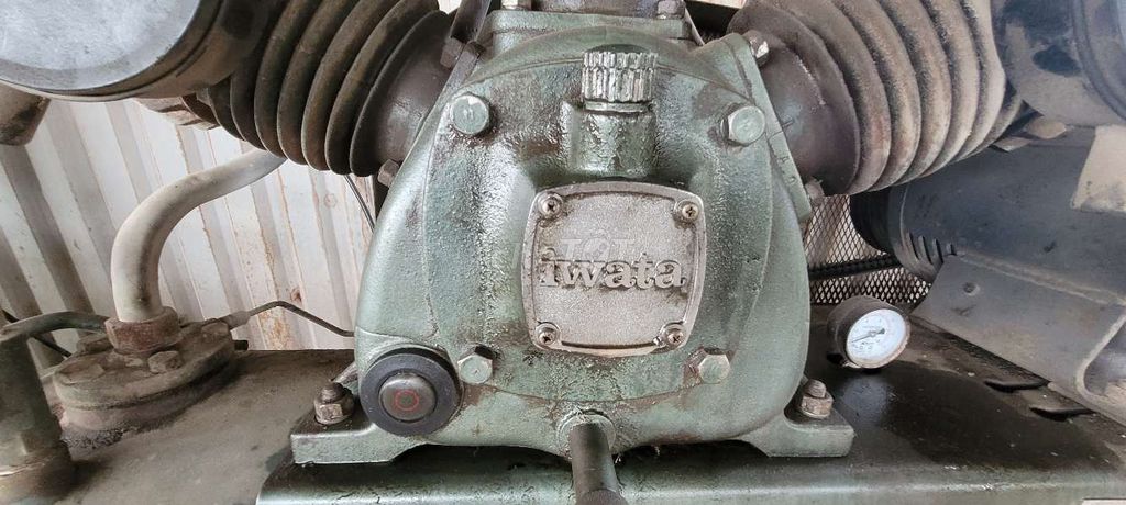 Đầu nén khí Iwata 10hp Xám Đã sử dụng. Mua bán Đồ chuyên dụng, Giống nuôi trồng tại Huyện Châu Đức Bà Rịa - Vũng Tàu được đăng bởi Nguyễn Nguyên hình 1