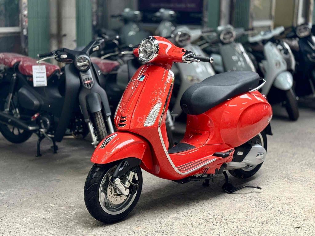 Piaggio Vespa Primavera 125 2024 Đỏ. Mua bán Xe máy tại Quận Cầu Giấy Hà Nội được đăng bởi Tuấn Việt Motor hình 6