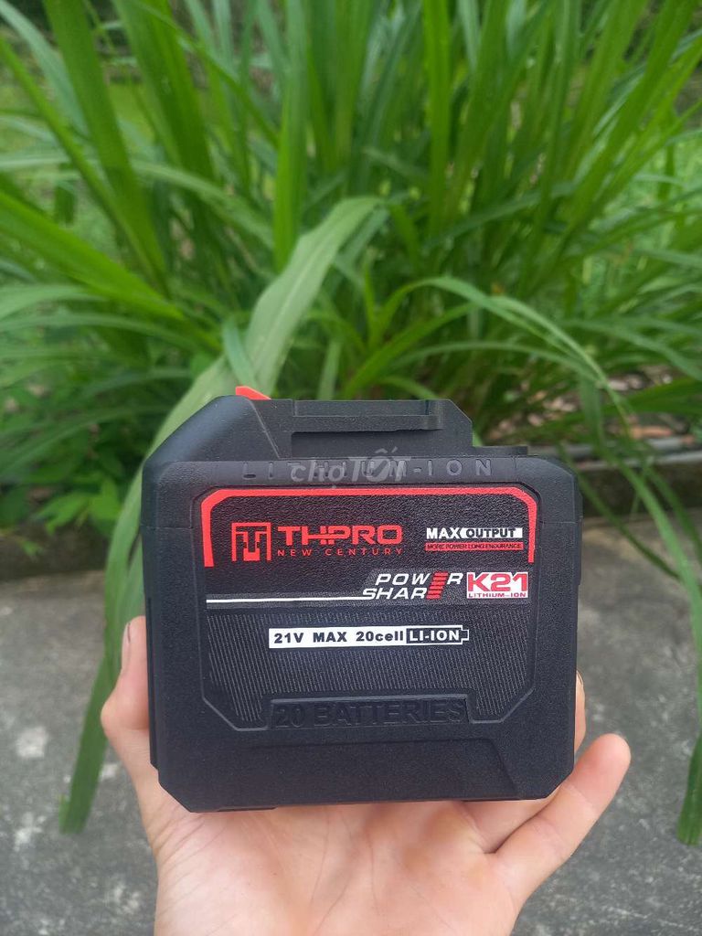 Pin sạc THPRO K21 Đen. Mua bán Phụ kiện (Màn hình, Chuột...) tại Thành phố Vinh Nghệ An được đăng bởi Văn Anh hình 1