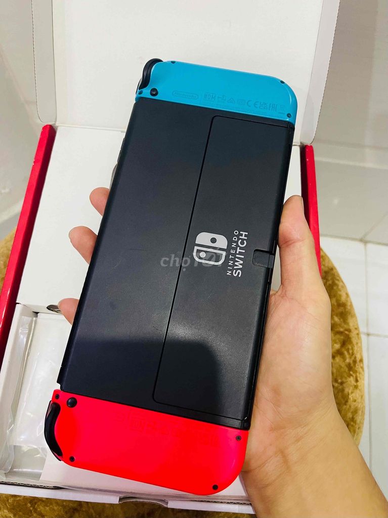 Nintendo Switch OLED Neon modchip Fullbox. Mua bán Thiết bị chơi game tại Quận 5 Tp Hồ Chí Minh được đăng bởi school stone hình 2