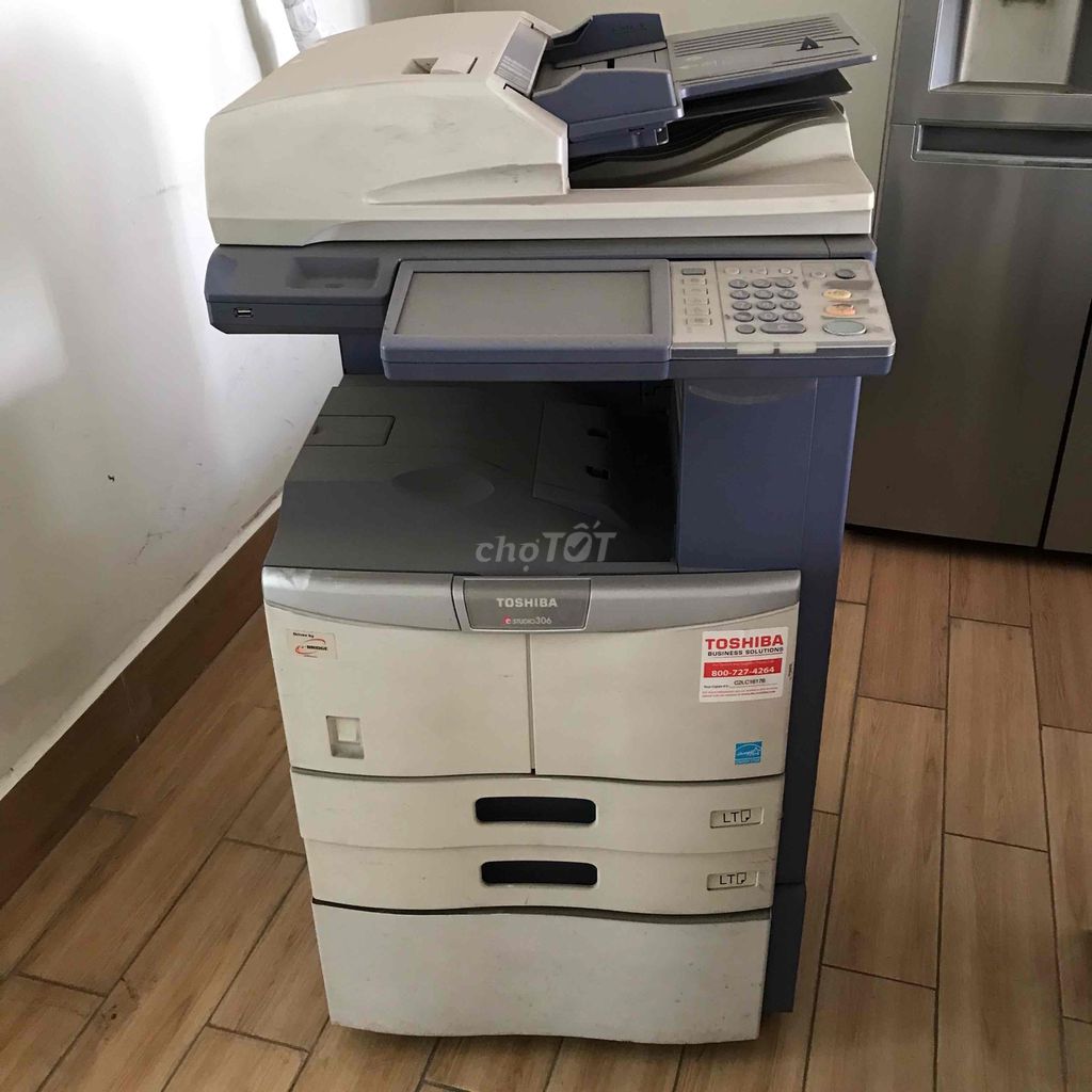 Máy photocopy Toshiba e-STUDIO306 Trắng, Xám. Mua bán Đồ dùng văn phòng tại Quận Bình Tân Tp Hồ Chí Minh được đăng bởi HÀNG NỘI ĐIẠ NHẬT HÀNG NHẬT BÃI hình 1