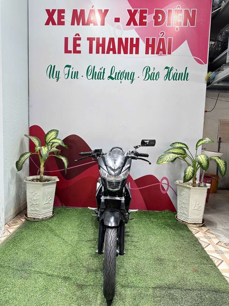 Suzuki Satria Đen Côn tay. Mua bán Xe máy tại Thị xã Phú Mỹ Bà Rịa - Vũng Tàu được đăng bởi Lê  Thanh Hải  hình 1
