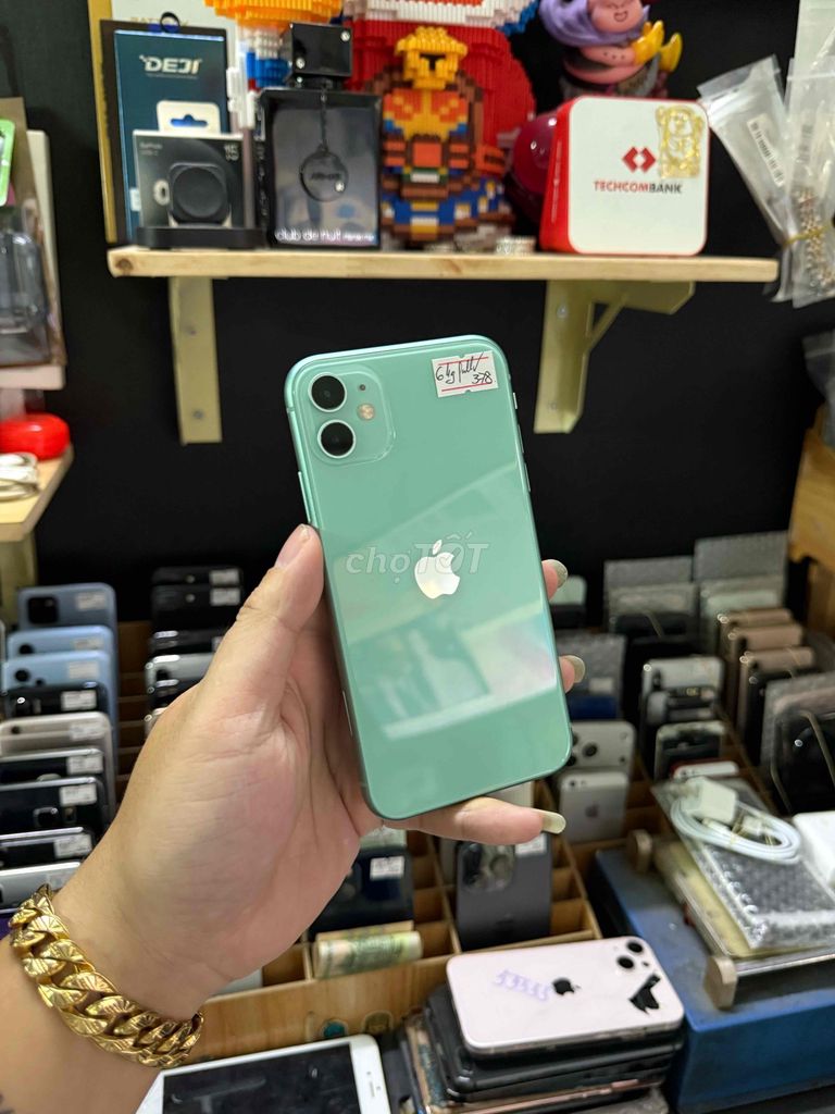 Apple iPhone 11 64GB Xanh mint 99%. Mua bán Điện thoại tại Quận Bình Thạnh Tp Hồ Chí Minh được đăng bởi SyTuan hình 1