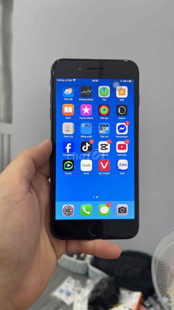 Apple iPhone 8 Plus Đen Mất vân tay. Mua bán Điện thoại tại Thị xã Bến Cát Bình Dương được đăng bởi tuan anh hình 1
