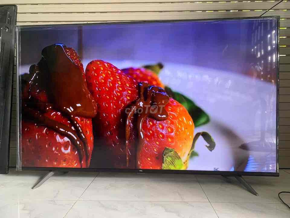 Bán tivi Androi TCL 65in Máy đẹp, WiFi  giọng nói