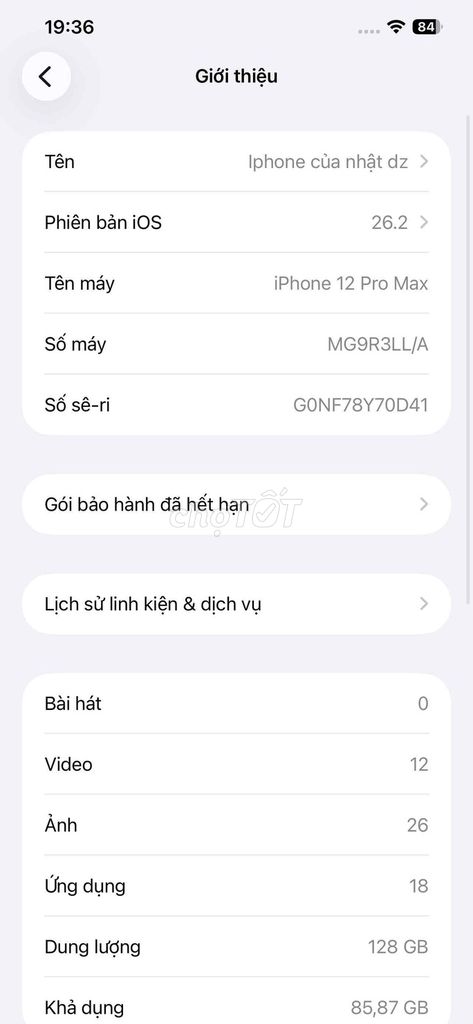 iPhone 12 Pro Max 128GB Xanh Thái Bình Dương. Mua bán Điện thoại tại Thành phố Biên Hòa Đồng Nai được đăng bởi Minh Nhật hình 1