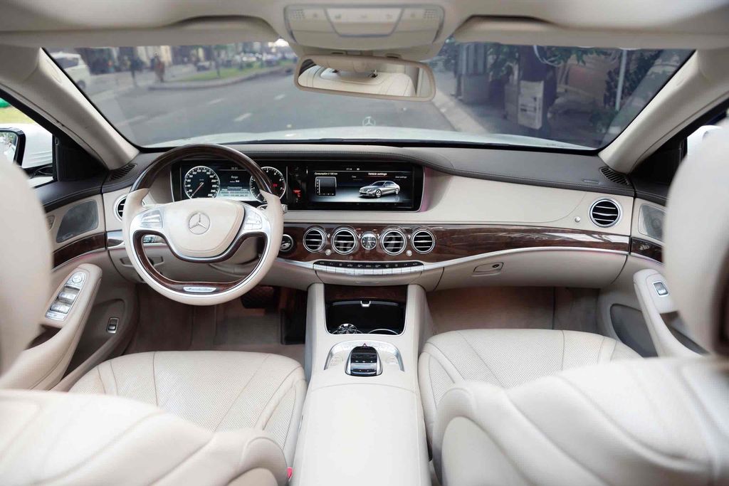 Mercedes S400L Model 2018 - Trắng Kem. Mua bán Ô tô tại Quận 7 Tp Hồ Chí Minh được đăng bởi Thật Nguyễn LongAnh Auto hình 15