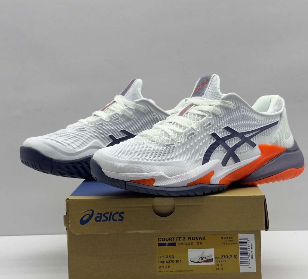 Giày Tennis  Asics Court FF3 Novak. new. Mua bán Giày dép tại Quận Gò Vấp Tp Hồ Chí Minh được đăng bởi Anh Ba  Hàng hiệu tuyển Chuyên bán Online uy tín hình 1