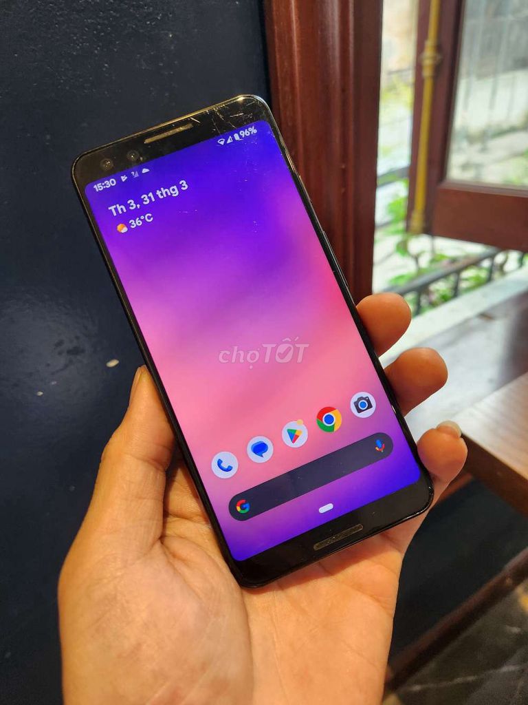Google Pixel 3 Đen Zin đẹp. Mua bán Điện thoại tại Quận Tây Hồ Hà Nội được đăng bởi Nhân Tâm  hình 1