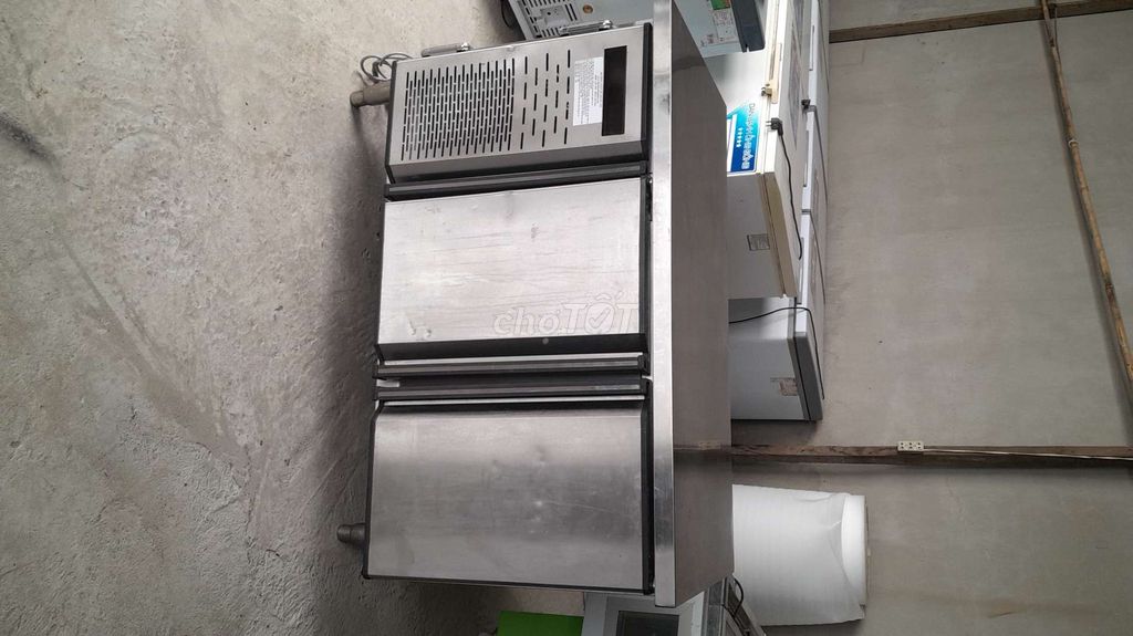 Bàn mát Inox 1.2m quạt gió lạnh nhanh ko bám tuyết. Mua bán Tủ lạnh tại Quận Tân Phú Tp Hồ Chí Minh được đăng bởi Điện lạnh thanh lý hình 1