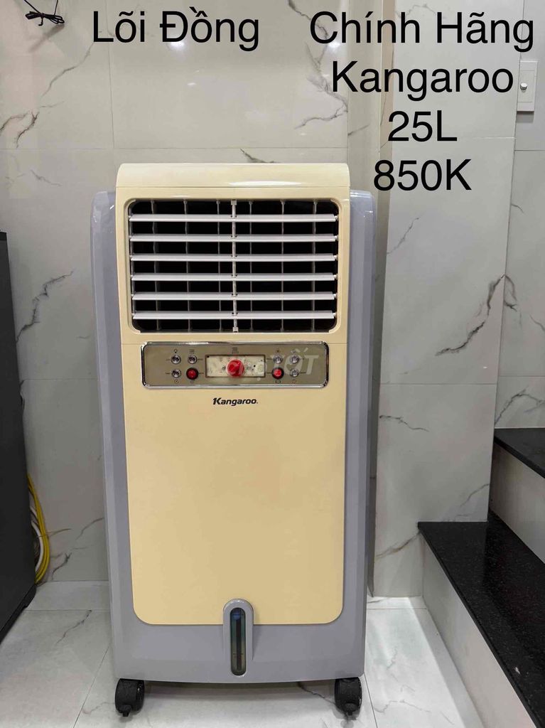 Quạt điều hòa Kangaroo 25L Kem xám. Mua bán Quạt tại Quận Hải Châu Đà Nẵng được đăng bởi Nguyễn Hoàng Sơn hình 1