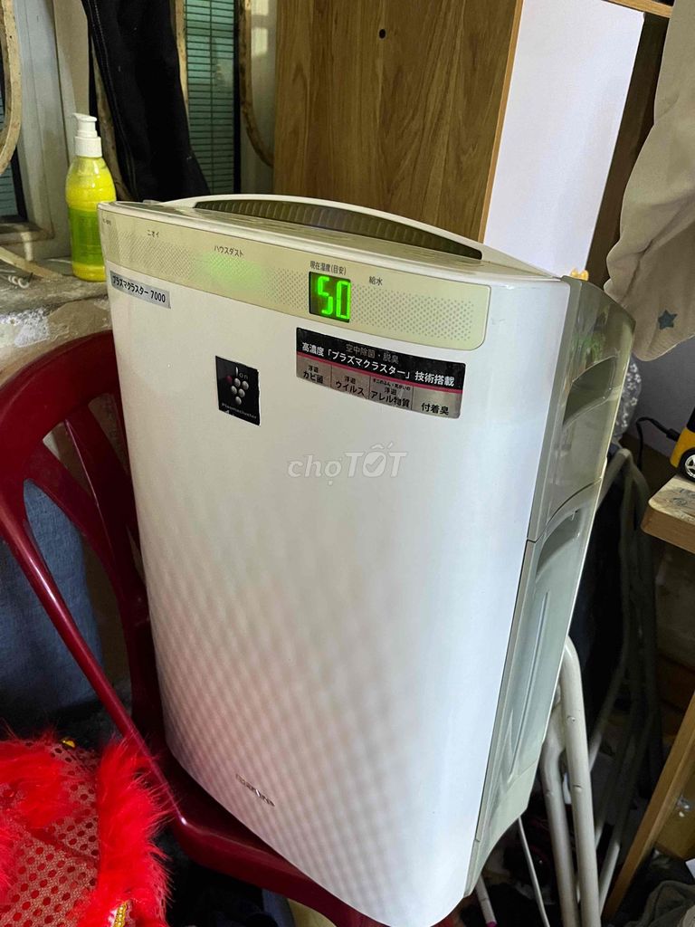 Máy lọc không khí Sharp Trắng. Mua bán Quạt tại Quận Ngô Quyền Hải Phòng được đăng bởi để gió cuốn đi hình 1