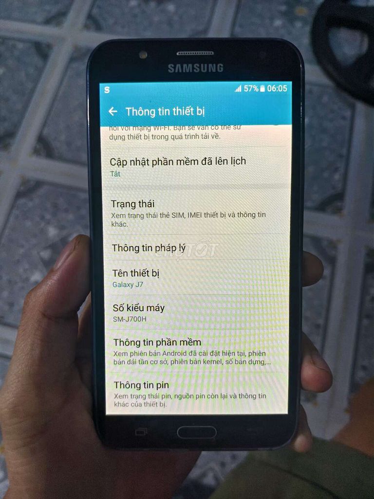 Samsung J7 2016 Đen. Mua bán Điện thoại tại Quận 12 Tp Hồ Chí Minh được đăng bởi Quân hình 1