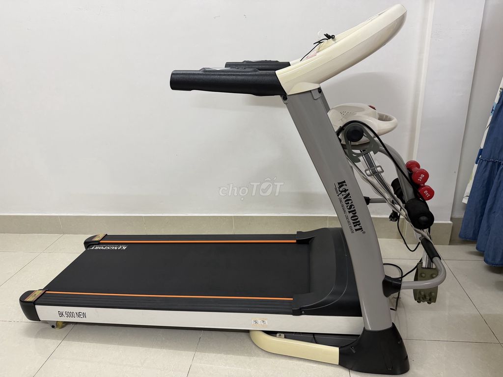 Máy chạy bộ Kingsport BK 5000 NEW 2020 Trắng. Mua bán Đồ thể thao, Dã ngoại tại Quận 11 Tp Hồ Chí Minh được đăng bởi Trần Thị Mỹ Xuân hình 1