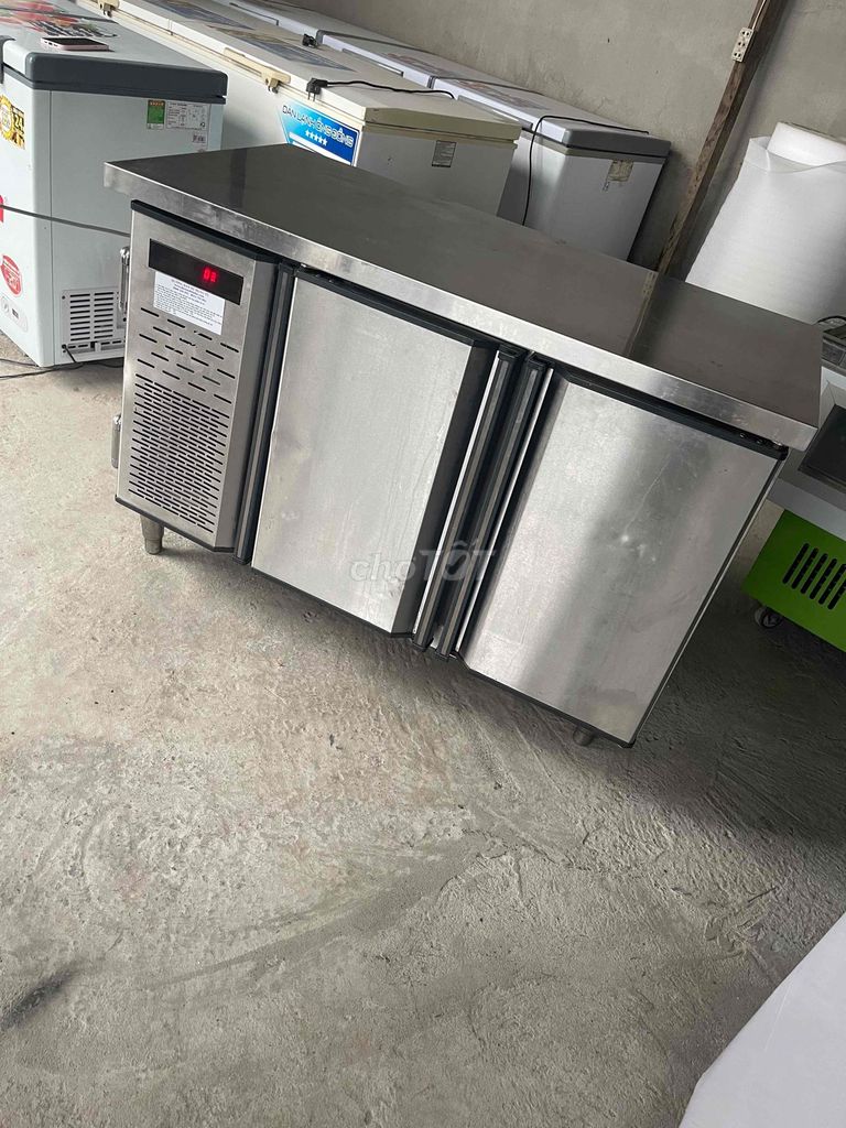 Bàn mát inox 1.2m quạt gió không bám tuyết. Mua bán Tủ lạnh tại Quận Tân Phú Tp Hồ Chí Minh được đăng bởi Điện lạnh ngon hình 1