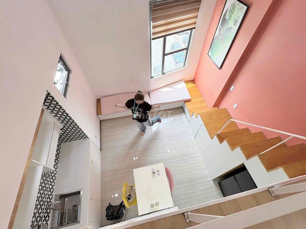 DUPLEX FULL NỘI THẤT - gần LOTTE, GÁC CAO 2m