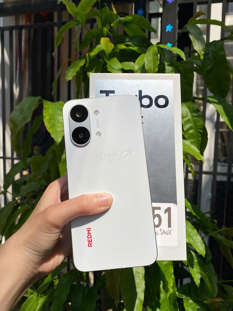Redmi Turbo 5 Max 5G Trắng 12.256Gb Xách tay. Mua bán Điện thoại tại Quận Tân Bình Tp Hồ Chí Minh được đăng bởi Đăng Khoa Store hình 1