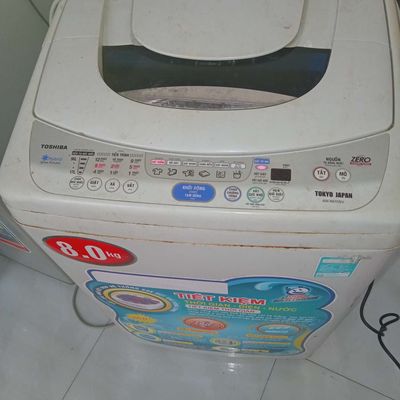 Bán máy giặt Toshiba 8kg AW-8970SV đang xài tốt