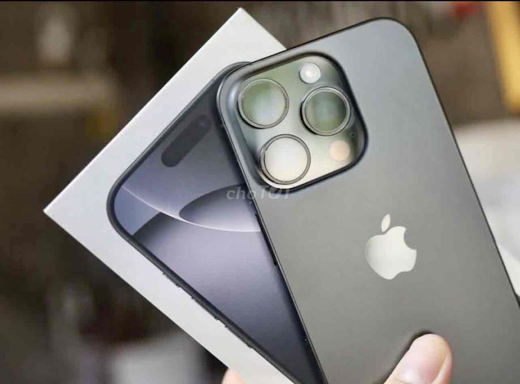 iPhone 16 Pro 128GB Đen FULLBOX NEW BH APPLE 2025. Mua bán Điện thoại tại Quận 10 Tp Hồ Chí Minh được đăng bởi iStockHCM hình 1