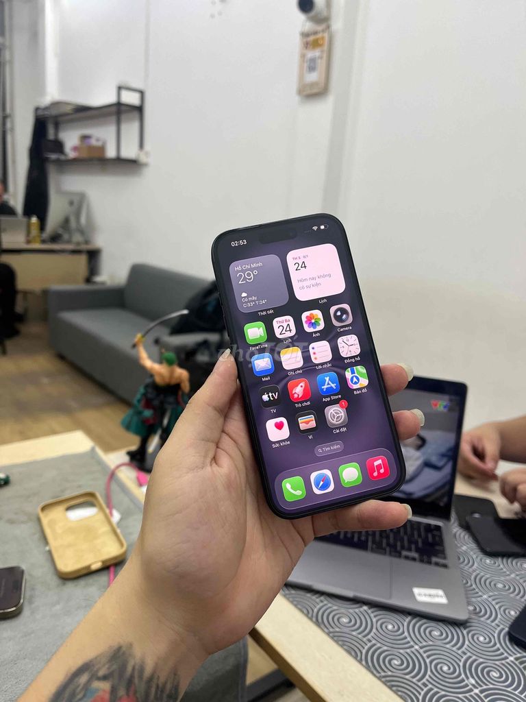 Apple iPhone 16 QTE Có Khay 128GB Zin Áp Pin 98%. Mua bán Điện thoại tại Quận Cầu Giấy Hà Nội được đăng bởi Trung Kiên Trả Góp Bao Nợ Xấu hình 1