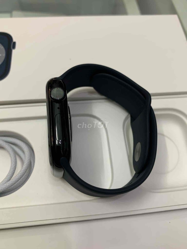 Bán đh apple watch sr10:46 jetblack đen lte Esim