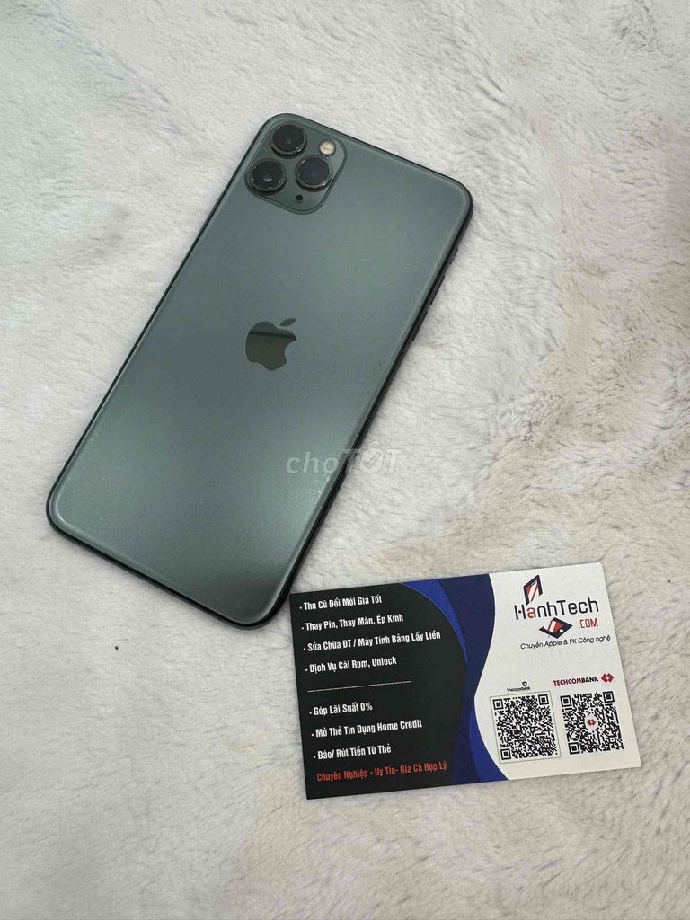 Apple iPhone 11 Pro Max 64GB Xanh rêu. Mua bán Điện thoại tại Quận 3 Tp Hồ Chí Minh được đăng bởi Hạnh Tech hình 1