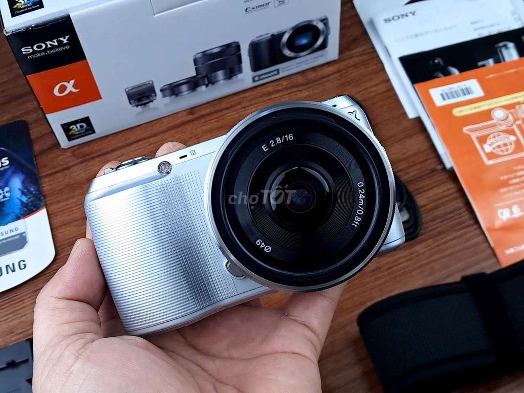 Sony Nex C3 Fullbox Đẹp