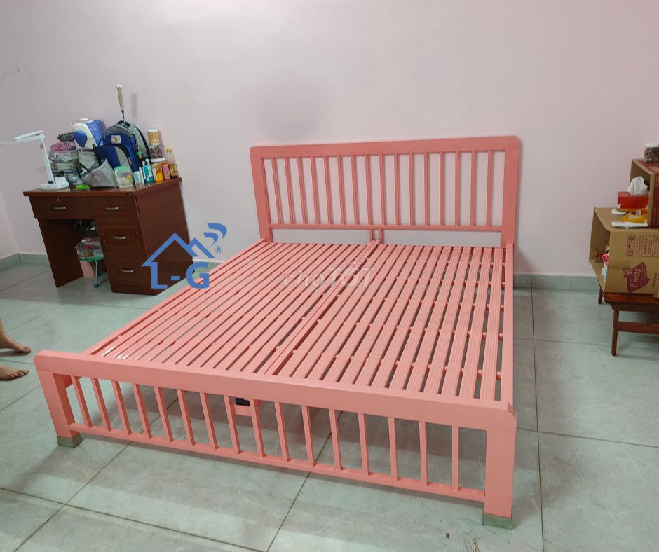 GIƯỜNG SẮT!!GIƯỜNG ĐẸP&&GIƯỜNG SẮT##GIƯỜNG SẮT+MỚI. Mua bán Giường, chăn ga gối nệm tại Quận Tân Bình Tp Hồ Chí Minh được đăng bởi Lâm Gia Home hình 1