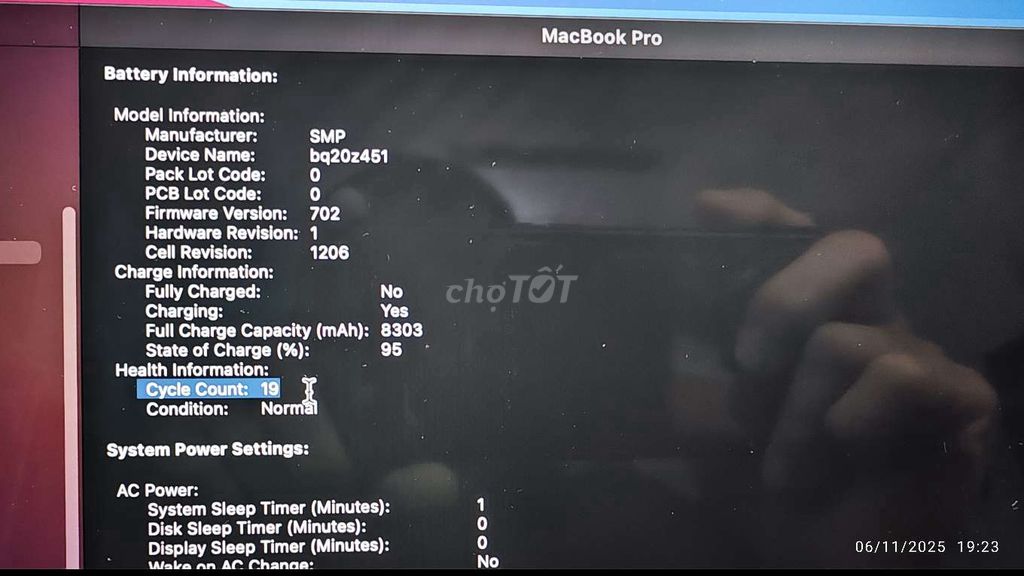 Macbook pro retina mới 99%, sạc 19 lần. Mua bán Laptop tại Thành phố Thủ Đức Tp Hồ Chí Minh được đăng bởi Thành  hình 2