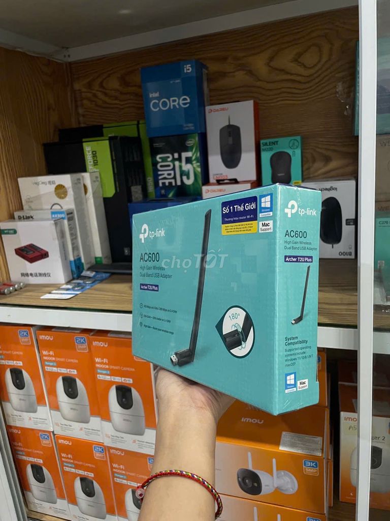 USB thu Wifi TP-Link Archer T2U Plus. Mua bán Phụ kiện (Màn hình, Chuột...) tại Quận Hải Châu Đà Nẵng được đăng bởi Kim Trường Sáng hình 1