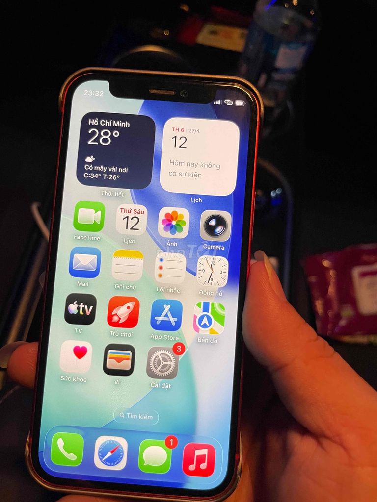 Apple iPhone 12 mini 128GB Đỏ đã thay pin. Mua bán Điện thoại tại Quận Cầu Giấy Hà Nội được đăng bởi huy hình 1