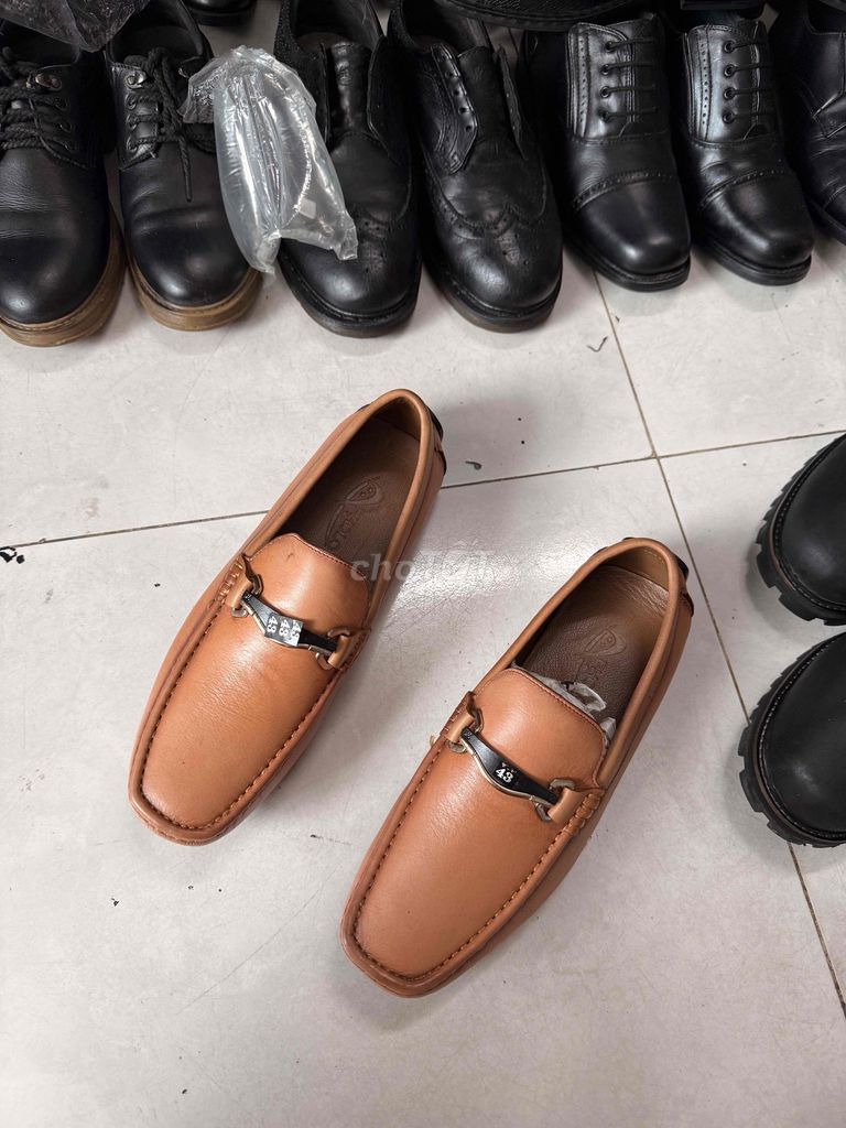 Giày lười nam da thật size 43. Mua bán Giày dép tại Huyện Bình Chánh Tp Hồ Chí Minh được đăng bởi Kim loan hình 1