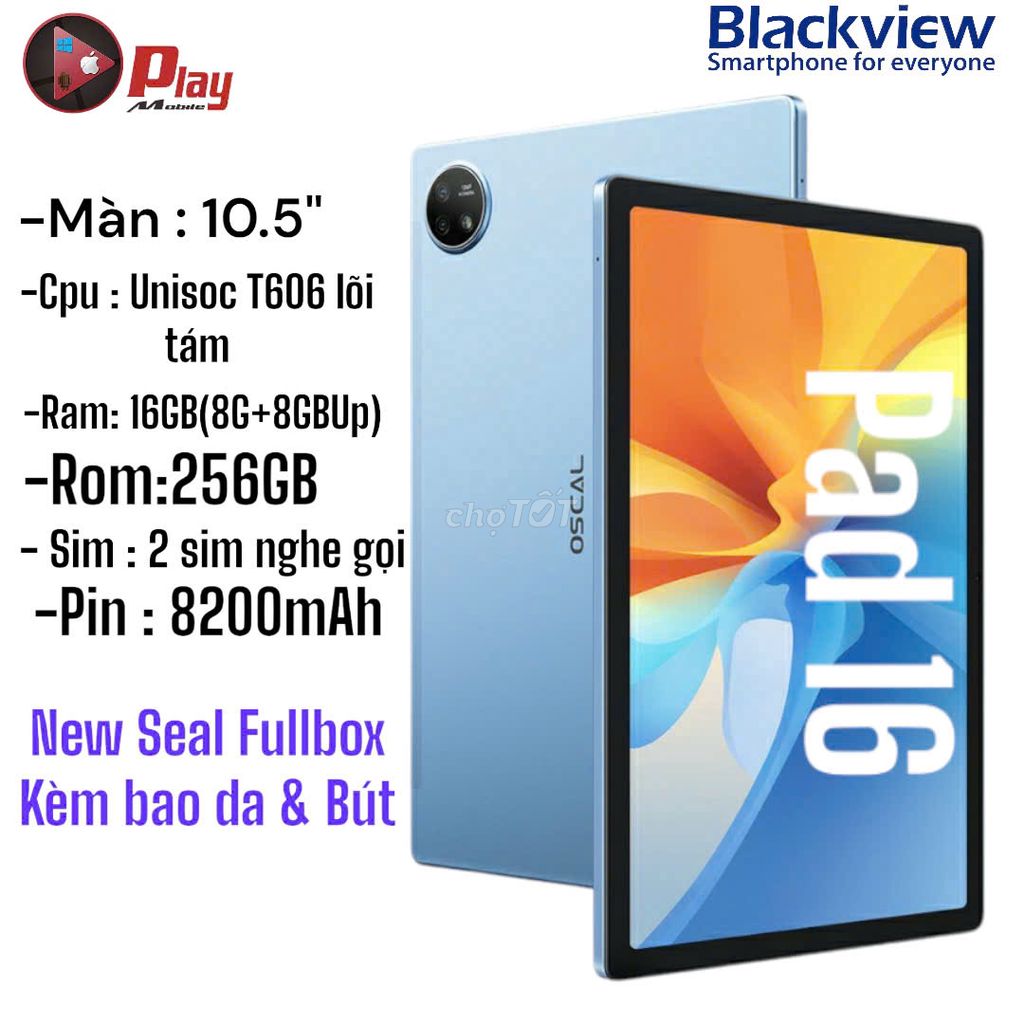 BLACKVIEW OSCAL PAD 16|PIN 8200mAh|2 SIM|16/256GB