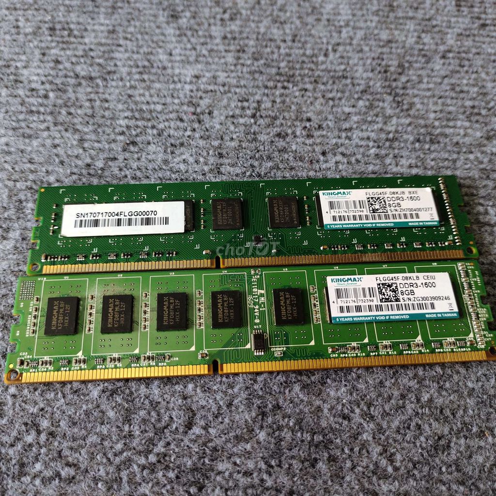🎄RAM DDR3 8GB KINGMAX LẮP MÁY NÂNG CẤP KO LỖI LẦM