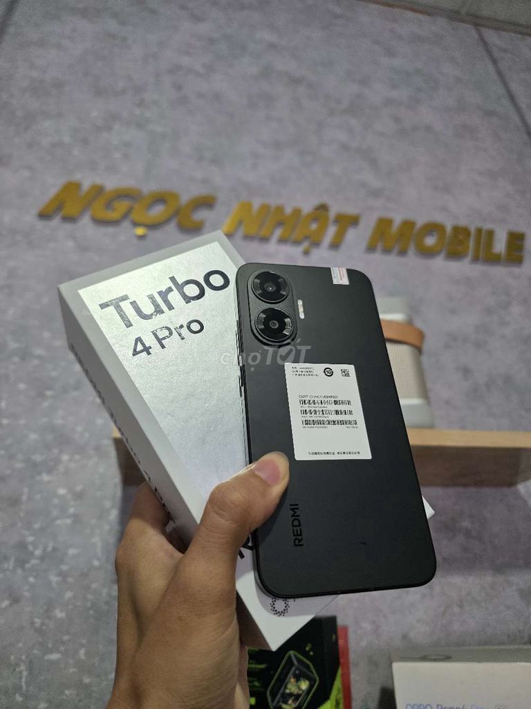 Redmi Turbo 4 Pro (16/255) FullBox Quốc Tế. Mua bán Điện thoại tại Thành phố Buôn Ma Thuột Đắk Lắk được đăng bởi Nguyễn Ngọc Nhật hình 1