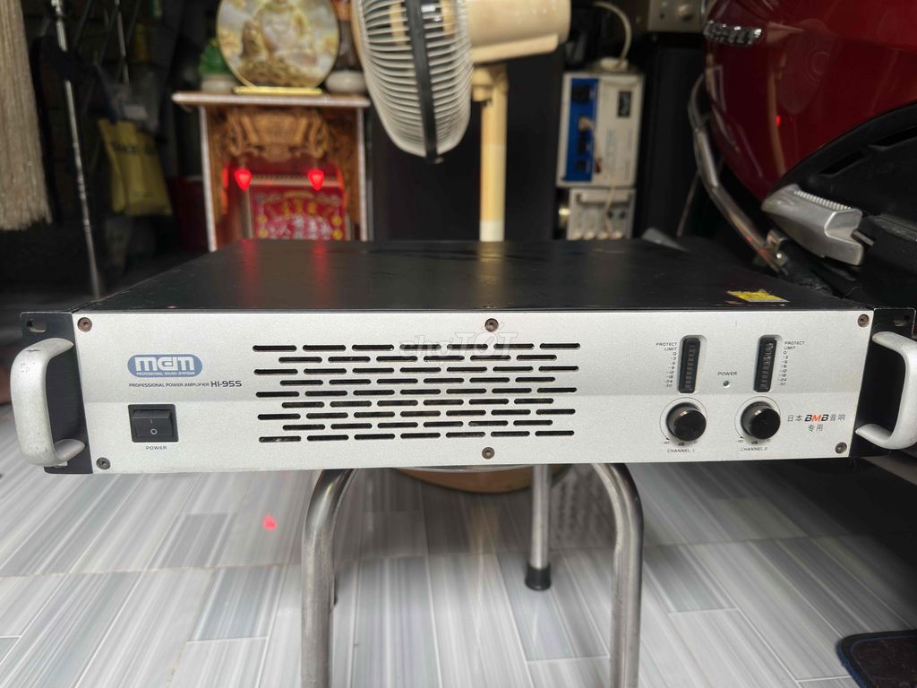 Cục đẩy công suất MCM HI-955 Đen Bạc(BMB). Mua bán Tivi, Âm thanh tại Quận 8 Tp Hồ Chí Minh được đăng bởi hung audio hình 1