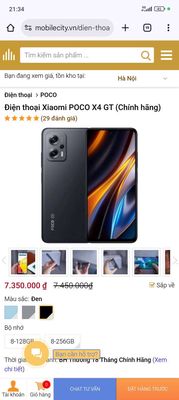 Thừa 1 em poco x4 GT 5G có fi mạnh. Mua bán Điện thoại tại Quận Thanh Xuân Hà Nội được đăng bởi Đoàn Mạnh Thành