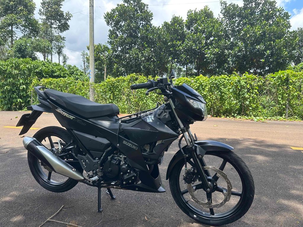 do mình có nhu cầu đổi xe nên bán con satria. Mua bán Xe máy tại Huyện Châu Đức Bà Rịa - Vũng Tàu được đăng bởi Tuấn anh hình 1