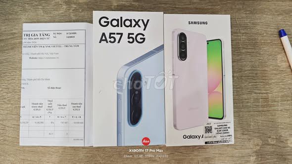 Samsung Galaxy A57 5G Hồng. Mua bán Điện thoại tại Quận 5 Tp Hồ Chí Minh được đăng bởi Hội Đồ Điện Tử hình 1