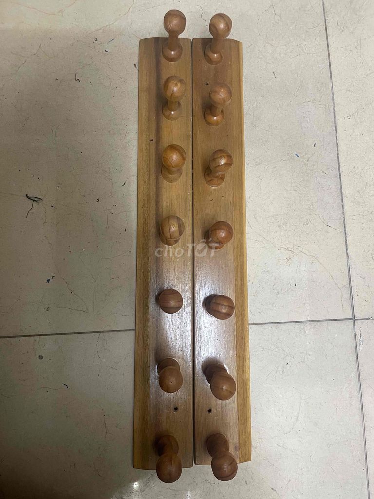 Móc treo đồ Gỗ Nâu 2 cái. Mua bán Nội thất, đồ gia dụng khác tại Quận Bình Tân Tp Hồ Chí Minh được đăng bởi ken hình 1