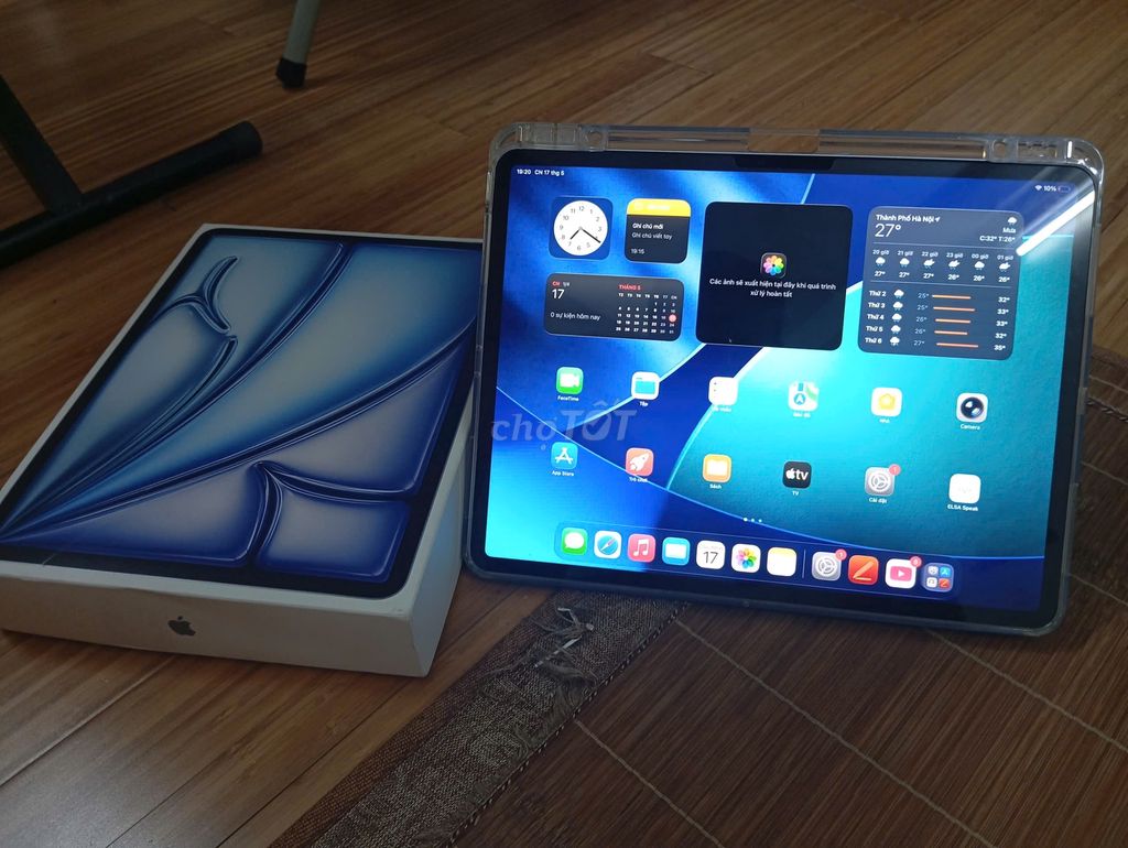 Apple iPad Air M3 13 inch 128GB Xanh. Mua bán Máy tính bảng tại Quận Hà Đông Hà Nội được đăng bởi A Quý hình 1
