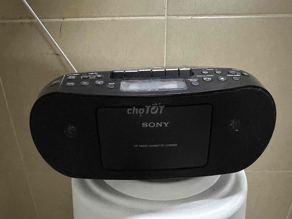 Đài Sony CFD-S50/BC SP5 Đen Đã sử dụng. Mua bán Tivi, Âm thanh tại Quận Bình Thạnh Tp Hồ Chí Minh được đăng bởi KEN hình 1