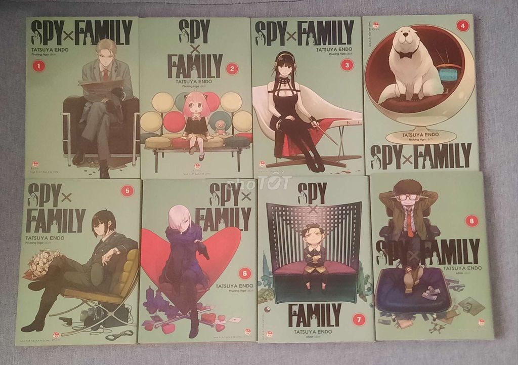 Spy x Family Tập 1-8. Mua bán Sách tại Quận Cầu Giấy Hà Nội được đăng bởi Gia Hân hình 1