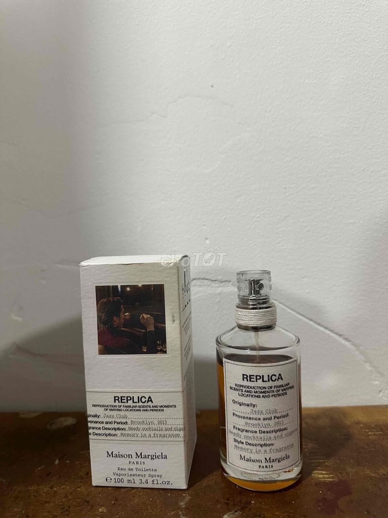 Nước hoa Maison Margiela Replica Jazz Club còn 90m. Mua bán Nước hoa tại Quận Tân Bình Tp Hồ Chí Minh được đăng bởi Tan Trung hình 1