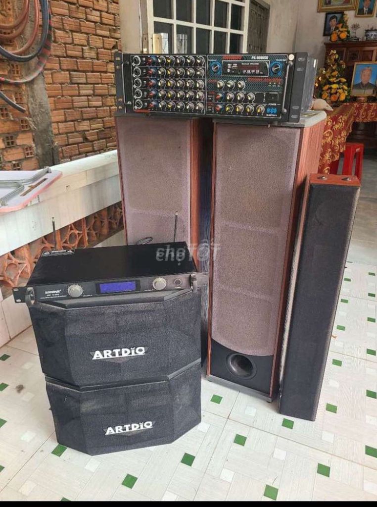 [THANH LÝ TRỌN BỘ] DÀN KARAOKE GIA ĐÌNH BÌNH DÂN. Mua bán Tivi, Âm thanh tại Huyện Trảng Bom Đồng Nai được đăng bởi hoàng hình 1