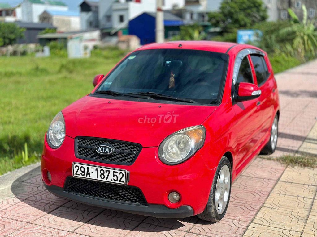 Kia Morning SLX 2011 красный 10 тысяч